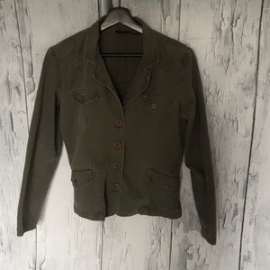 Olive green jacket